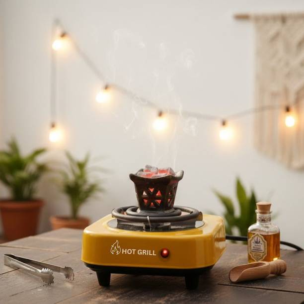 Hot Grill 500 W Radiant Cooktop Push Button