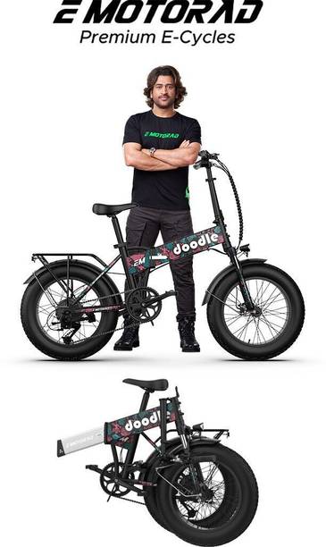 EMotorad Doodle Pro Fat-Tire Foldable Mountain Bike - 250W 29 inches 7 Gear Lithium-ion (Li-ion) Electric Cycle