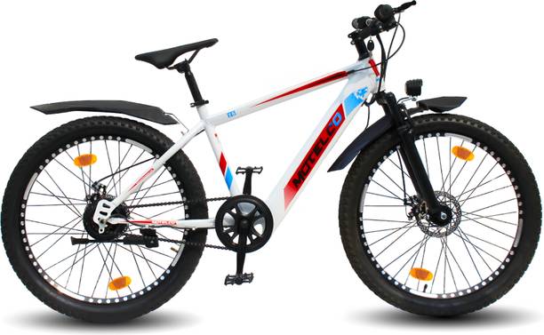 MATELCO UBERO EA26 WHITE 26 inches Single Speed Lithium-ion (Li-ion) Electric Cycle