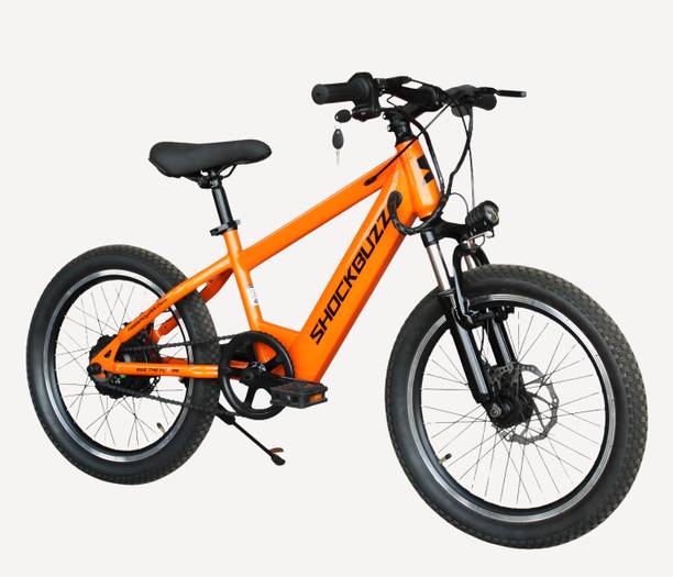 Neelam Shockbuzz-20T-5.2Ah 20 inches Single Speed Lithium-ion (Li-ion) Electric Cycle