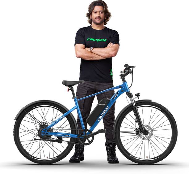 EMotorad X1 Blue 27.5 inches Single Speed Lithium-ion (Li-ion) Electric Cycle 27.5 inches Single Speed Lithium-ion (Li-ion) Electric Cycle