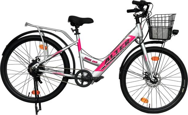 ALTER 26" 002S-FLY Model Electric Cycle with 36V 250W BLDC HUB Motor | 7.8AH 26 inches Single Speed Lithium-ion (Li-ion) Electric Cycle