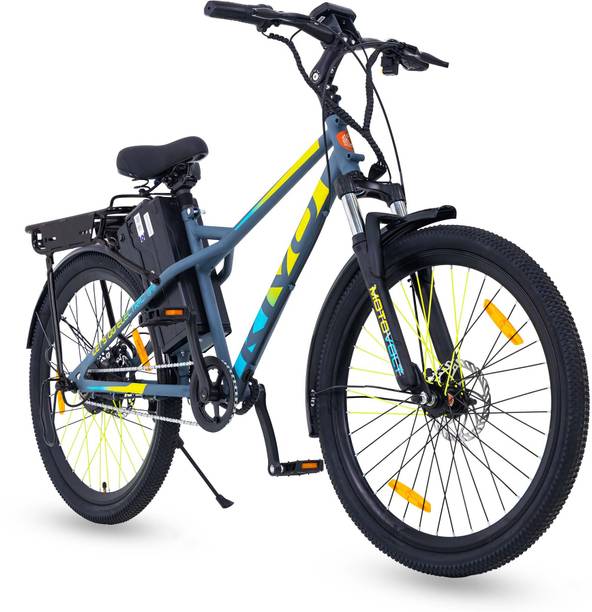 Motovolt Kivo Lite Normal Range Solid Gray Satin 26 inches Single Speed Lithium-ion (Li-ion) Electric Cycle