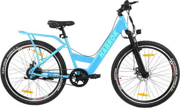 habrok bikes LE-SB 27.5 inches Single Speed Lithium-ion (Li-ion) Electric Cycle