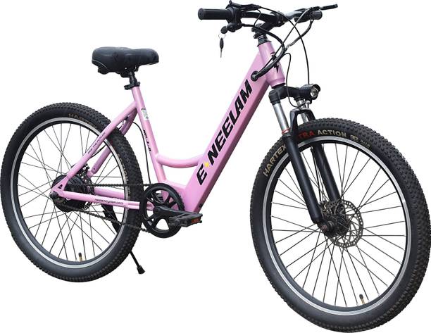 Neelam PRIZM-PINK-27.5T-7.8AH 27.5 inches Single Speed Lithium-ion (Li-ion) Electric Cycle