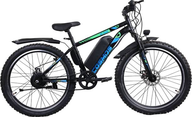 SS Bikes Cosmos Standard, 26'' | 36V/ 7.5AH Battery, 35+Km Range, Electric Cycle 26 inches Single Speed Lithium-ion (Li-ion) Electric Cycle