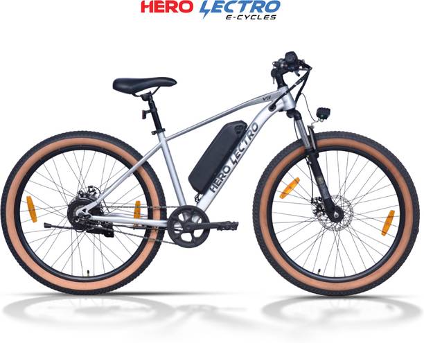 LECTRO Y3 27.5T Electric Cycle |250W Motor|7.8Ah|Upto 25 Kmph|Upto 40 KM on PAS| 27.5 inches Single Speed Lithium-ion (Li-ion) Electric Cycle