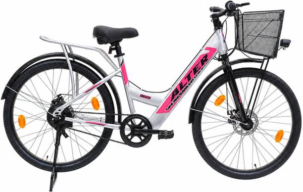 ALTER 26" 002S-FLY Model Electric Cycle with 36V 250W BLDC HUB Motor | 7.8AH 26 inches Single Speed Lithium-ion (Li-ion) Electric Cycle