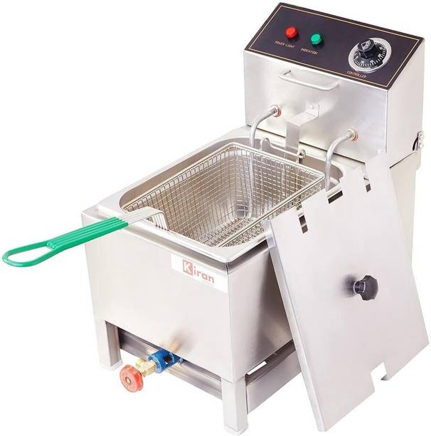 kiran 8.1 Liter Deep Fryer- Electric & Gas - 8.1 L Electric Deep Fryer