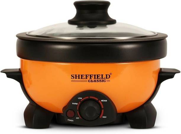 Sheffield Classic Multi Cook Grill, Boiler, Fryer 1.1 L Electric Deep Fryer