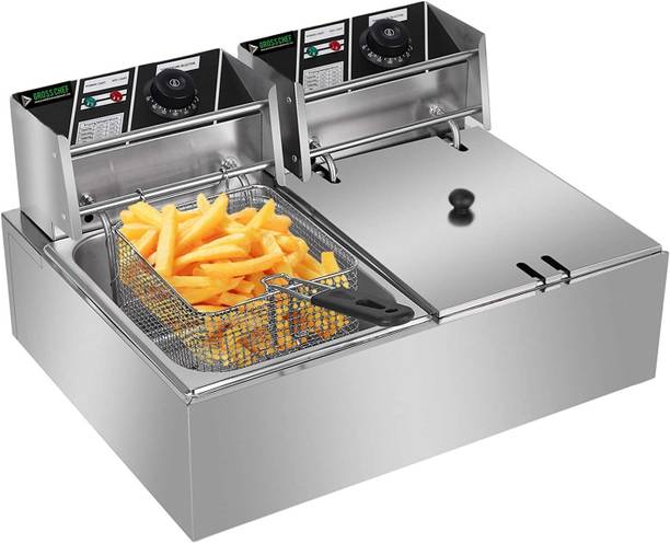 Gross chef 12 Liter Electric Dual Fryer 12 L Electric Deep Fryer