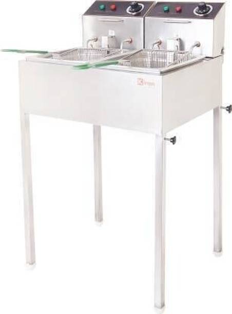 kiran 8 Liter Deep Fryer- Electric - with detachable Leg 8 L Electric Deep Fryer