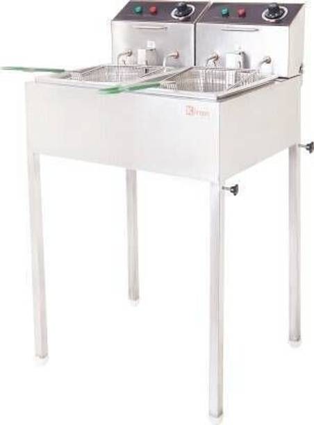 kiran 8 Liter Deep Fryer- Electric - with detachable Leg 8 L Electric Deep Fryer