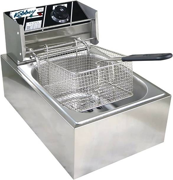 KOBBEY Electric Deep Fryer Copper Heater 5 Year Warranty 5.98 L Electric Deep Fryer