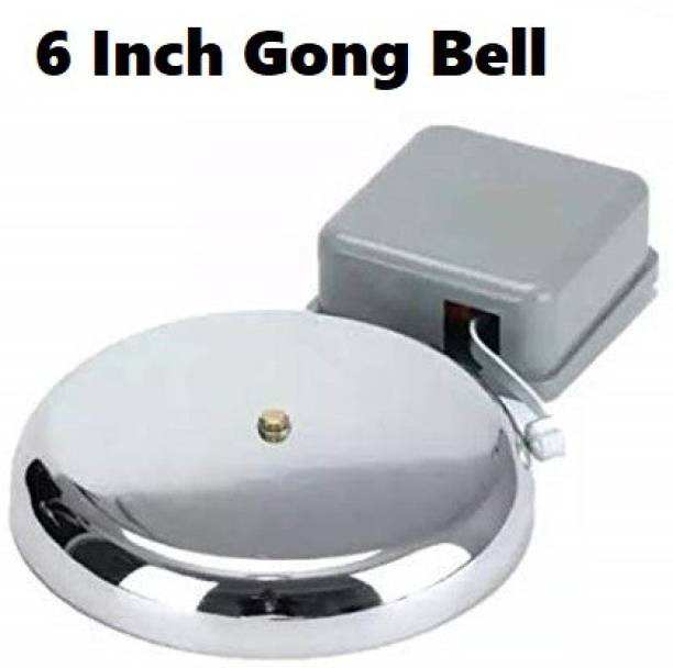 SWAGGERS Electrical GONG Bell 6 INCH Best Quality Wired Door Chime
