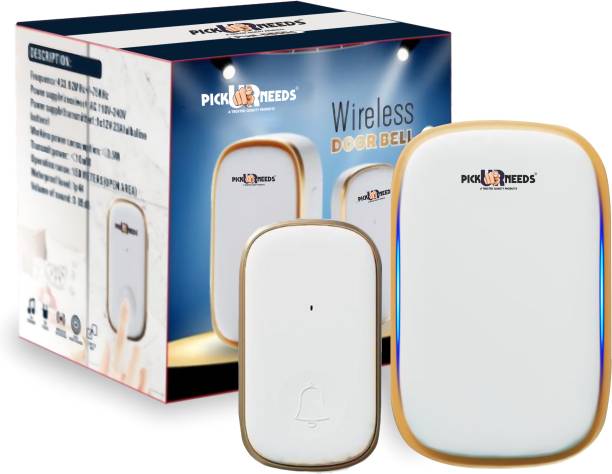 Daily Needs Shop Wireless Door Bell For Home,Offices With 200M Range ,38 Adjustable Ringtones Wireless Door Chime