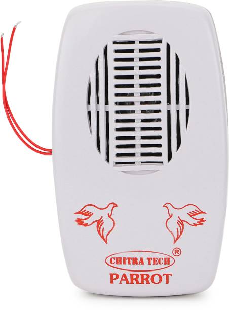 CHITRATECH Musical Door Bell, Mini Parrot Tune Musical Chime-240V AC, CHITRATECH Wired Door Chime