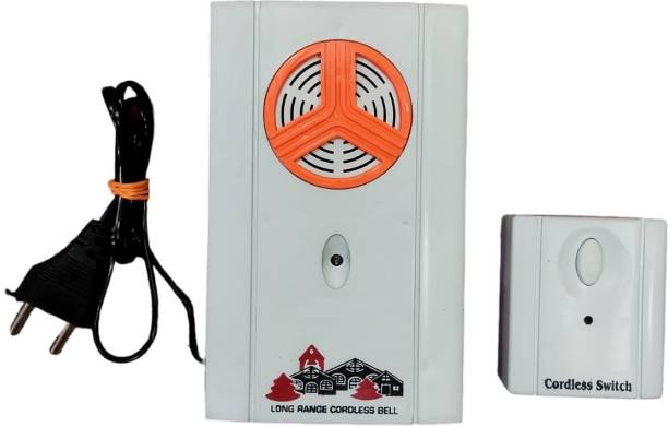 Mossel Long Range Wireless Heavy Duty Remote Bell, Calling Bell for Office use Wireless Door Chime