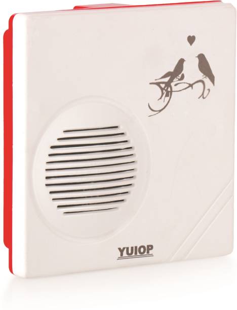 YUIOP - KROSS Discovery Muti Bird Sound - 8 Tunes - Battery Operated Wired Door Bell / Wired Door Chime