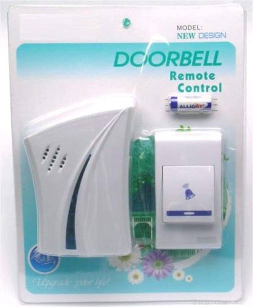 Rokshi Remote Door Bell for Home, Office, Warehouse and Factories Wireless Door Chime
