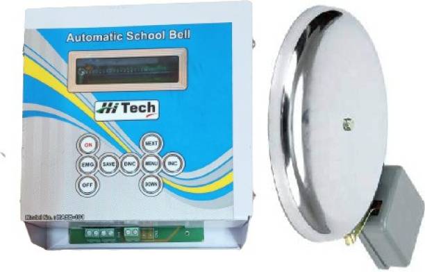 MME professional automatic school bell timer system with gong bell Wired Door Chime