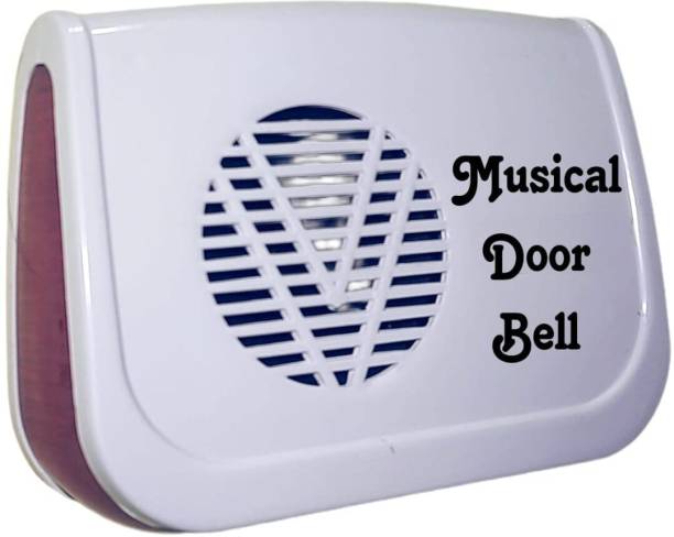 Mossel Radhey Radhey Door Bell for Home, Hotel, Office, Villas Wired Door Chime