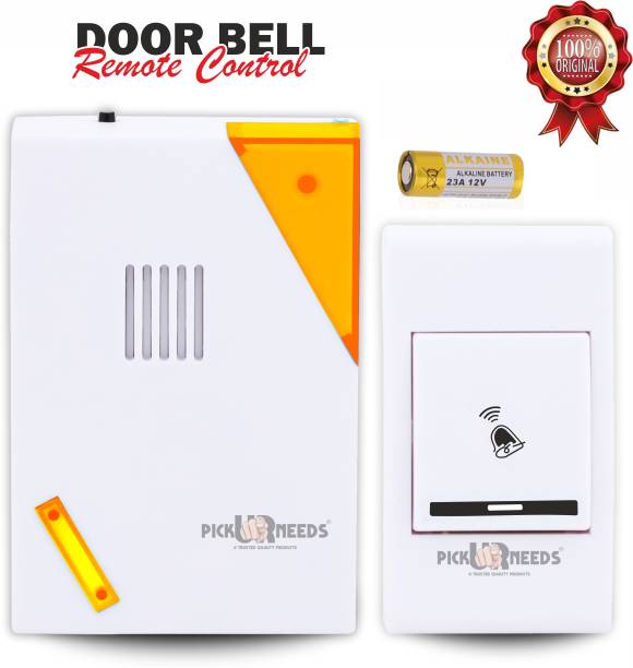 Make Ur Wish Wireless Remote Door Bell For Home, Offices With Adjustable Ringtones Wireless Door Chime