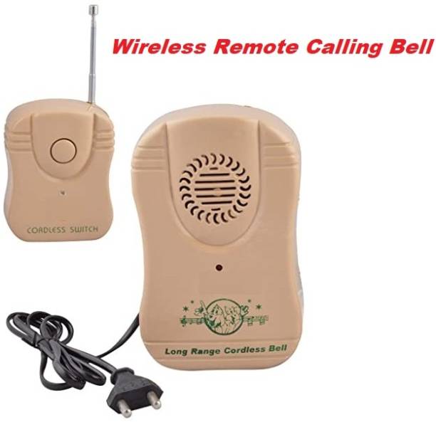 Mossel Wireless High Range Cordless Remote Calling Bell for Office, Home, Hotel, Villas Wireless Door Chime