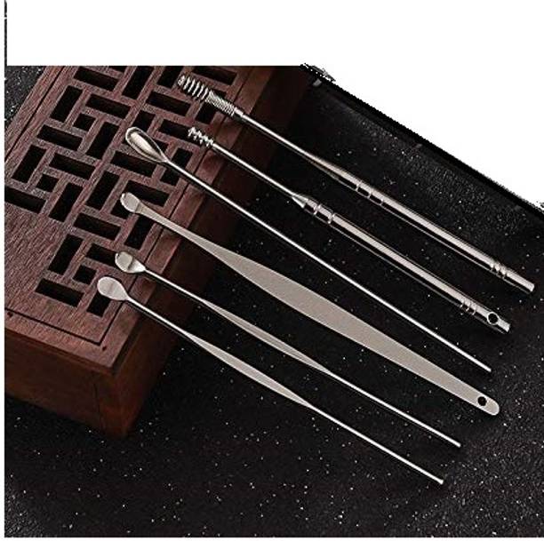 Taxila 6 Pcs Ear Pick Earwax Removal Electric Ear Cleaner Electric Ear Cleaner