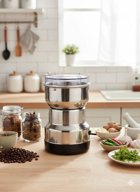 ABC Multipurpose Electric Grinder | Stainless Steel Coffee & Masala Grinder |