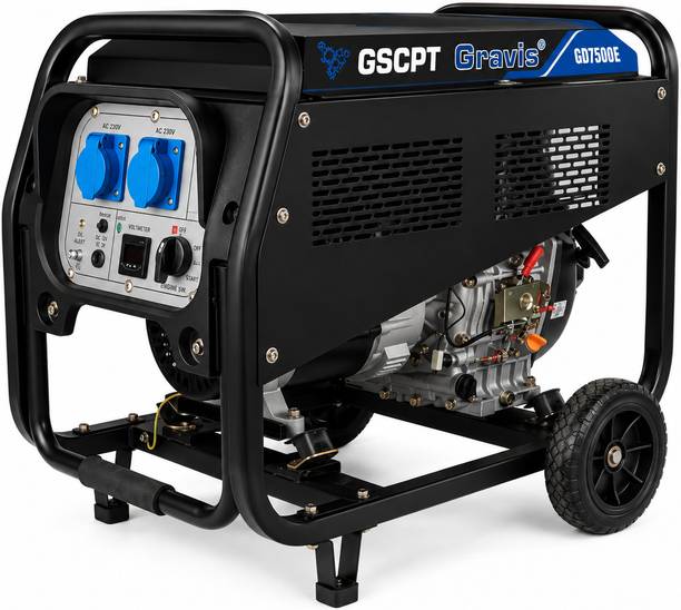 GSCPT GRAVIS GD7500E Diesel Generator 10HP 474CC 6000WATT 6000 W 0 Electric Generator