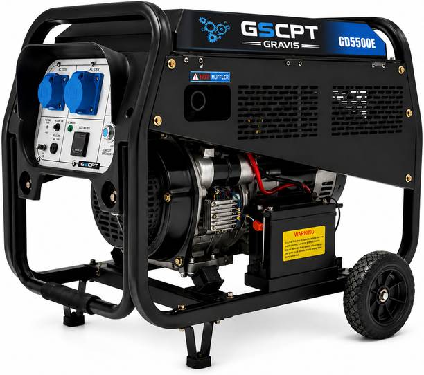 GSCPT GRAVIS 5KVA DIESEL GENERATOR 406CC ENGINE 240V 5000 W 0 Electric Generator