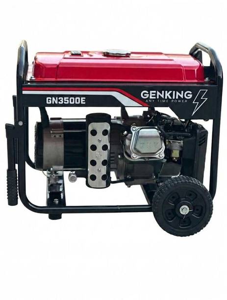 GSCPT GENKING 3 KW SELF START PETROL GENERATOR SINGLE PHASE 3000 W 0 Electric Generator