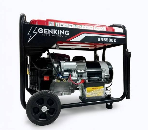 GSCPT HEAVY DUTY 5.5 KVA 7HP PETROL GENERATOR 28 LITER FUEL TANK 5000 W 0 Electric Generator