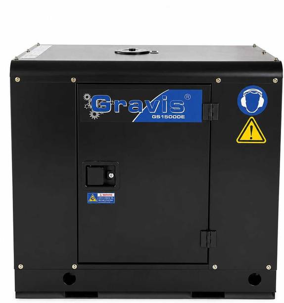 GSCPT Gravis 12kva 744cc SILENT PETROL GENERATOR ELECTRIC START 3LITER PER/HR 12000 W -1 Electric Generator