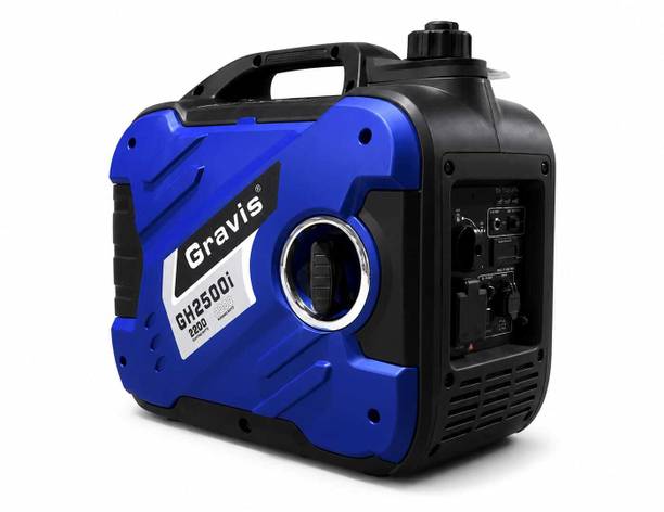 GSCPT HEAVY DUTY 2.5KW PETROL INVERTER GENERATOR 79CC RECOIL START 2200 W 5 Electric Generator