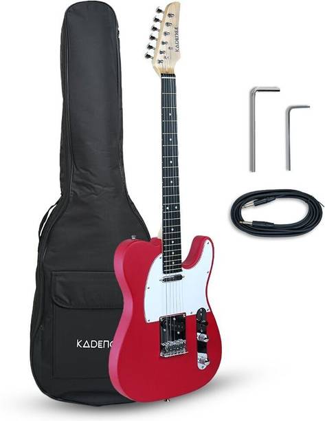 KADENCE TL1 Tennessee Series Electric Guitar 39" – Includes Padded Gig Bag & Cable Electro-acoustic Guitar
