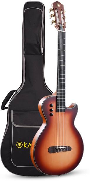 KADENCE Thin body silent Travel Guitar Electric Guitar