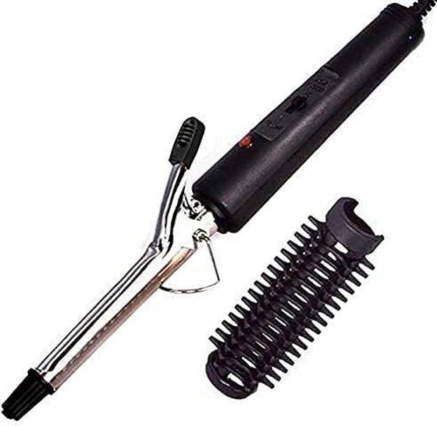 geutejj Hair Curling Iron for Women For Home Use Instant Heat Styling Brush Motor 6584 Electric Hair Curler