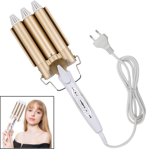 snrn Professional Salon Use Iron Ceramic Triple Barrel Styling Tools Hair curler Electric Hair Curler