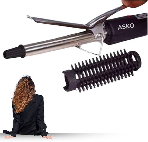 ASKO Hair Curler 471B | Compact Curling Iron | Perfect for Travel and Daily Use Electric Hair Curler