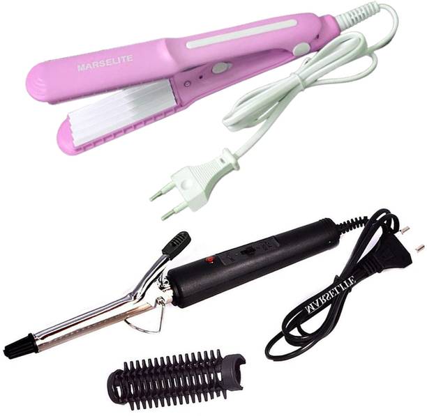 MARSELITE 471B Hair Curler & Hair Crimper Machine For Girl's chool karlara Electric Hair Curler