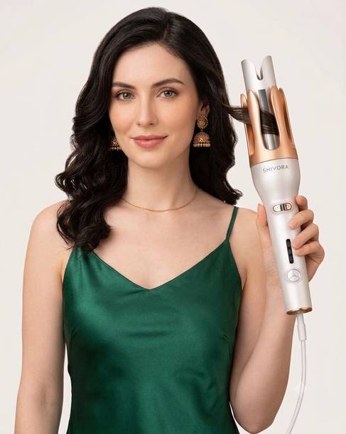 shivora Women Hair Curler 160-215°C Fast Heat Electric Curler for Salon Style Waves Electric Hair Curler