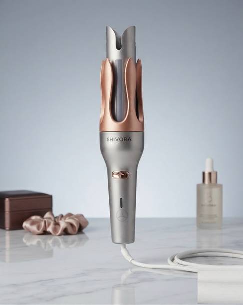 shivora Ceramic Curling Iron for Women Fast Heating 160-215°C Hair Styling Tool Electric Hair Curler