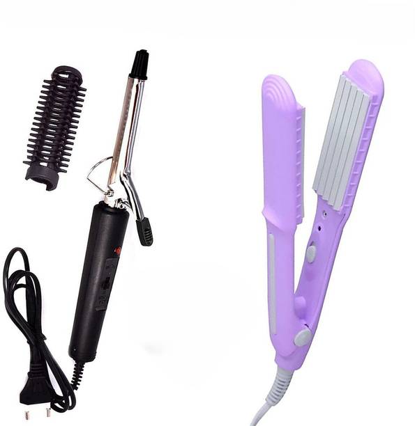 CURLEX Women Hair Curler and Hair Crimper Machine | Hair Styling Machines | Electric Hair Curler