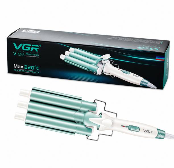 VGR V-595 Professional 3 Barrel Electric Hair Curler