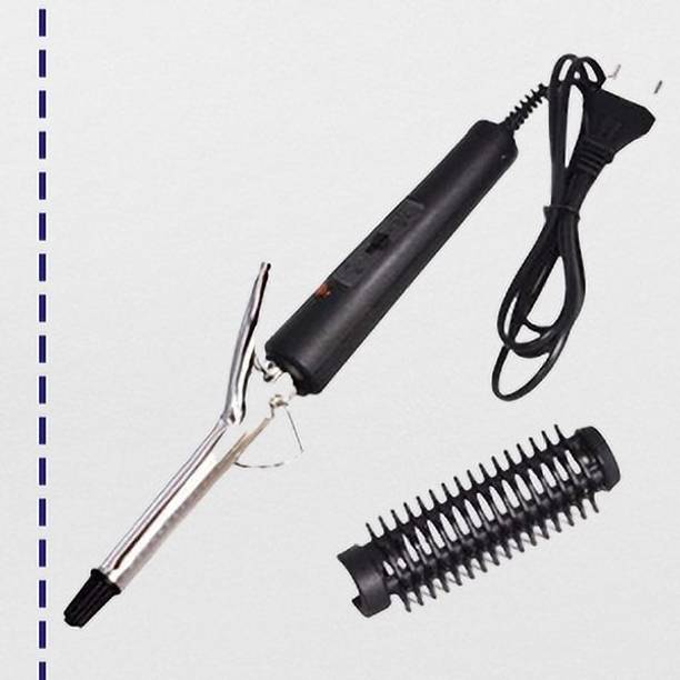 geutejj Hair Curling Iron for Women For Home Use Instant Heat Styling Brush Motor 5615 Electric Hair Curler