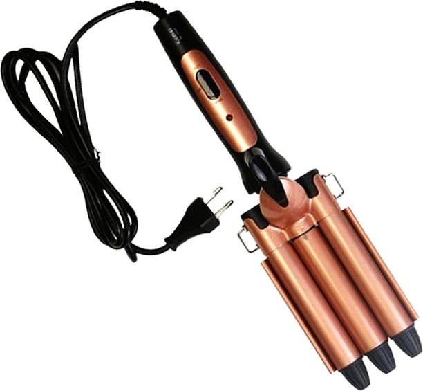 WILCOON Professional hair curler with 3 barrel curling iron for women hair curler Electric Hair Curler