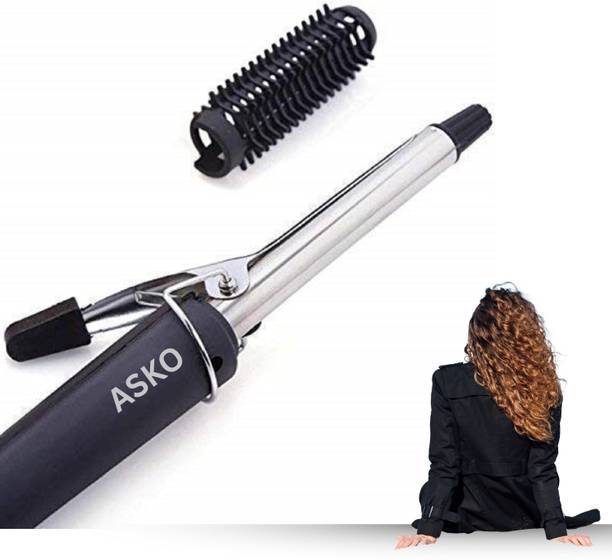 ASKO Ceramic Hair Curler 471B | Fast Heating Curling Iron for Women Electric Hair Curler