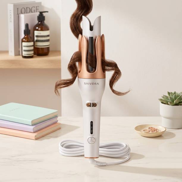 shivora Ceramic Hair Curler 160-215°C Fast Heat Electric Curling Iron for Women Electric Hair Curler